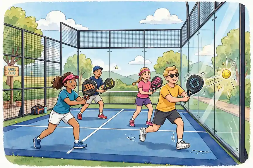 Playing Off the Glass Walls: Padel Wall Rules - illustration 4