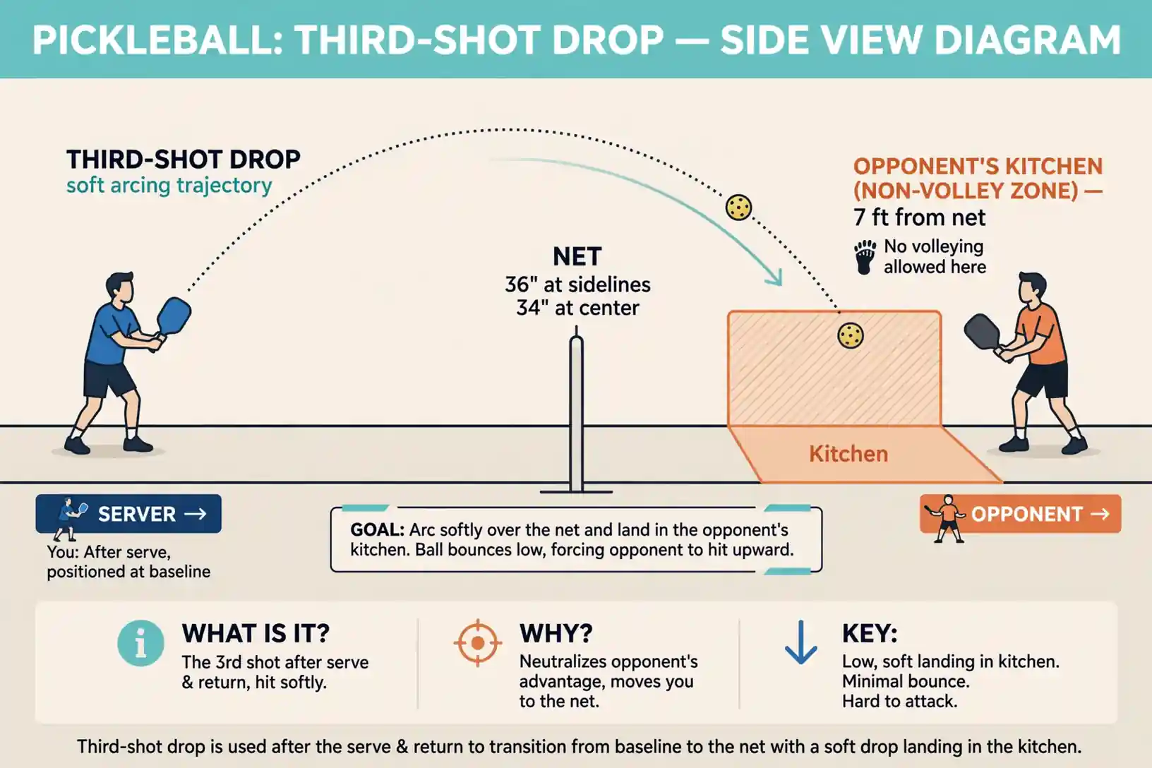 Pickleball Double-Bounce Rule Explained - illustration 3