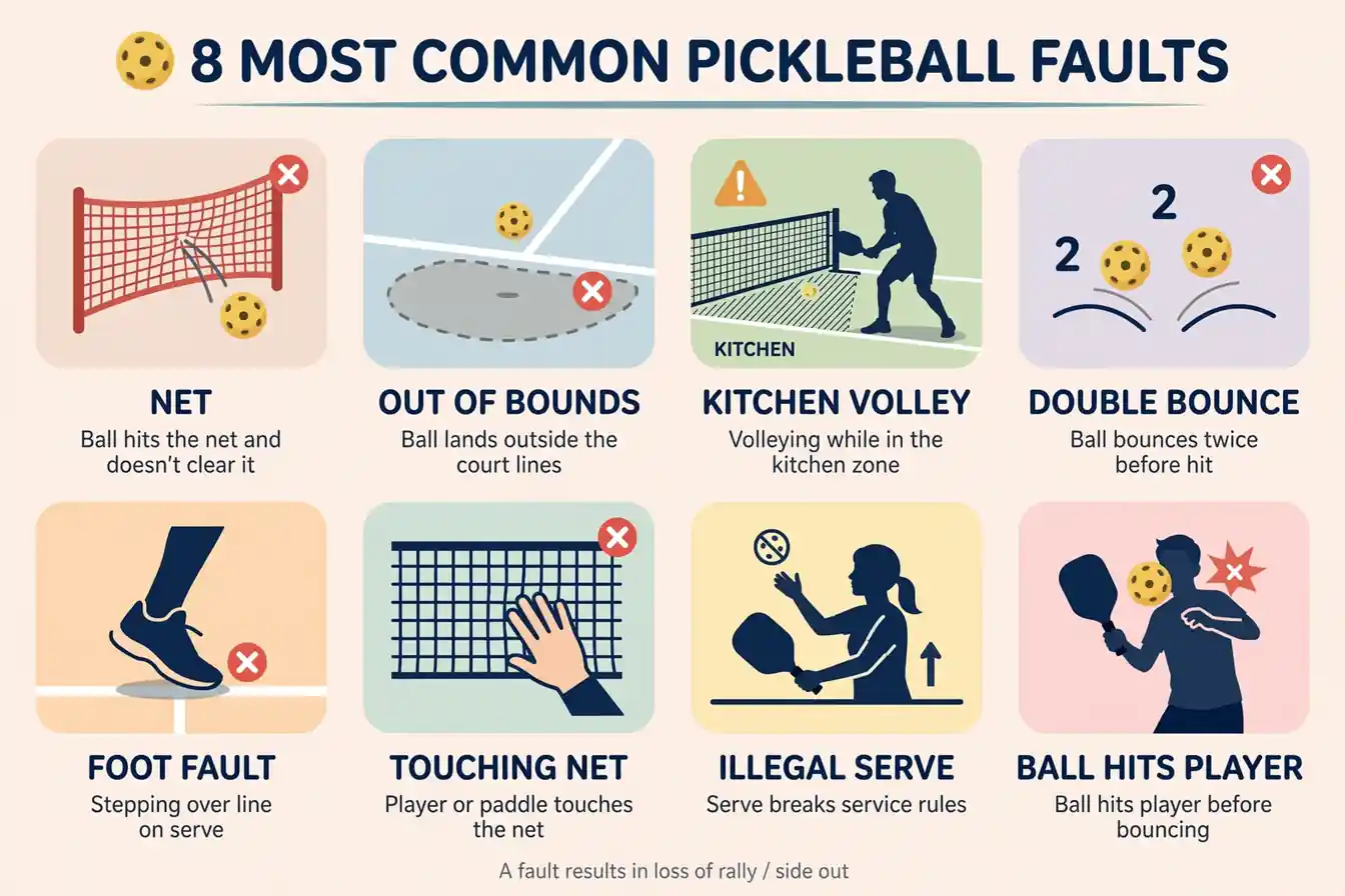 Common Pickleball Faults and How to Avoid Them