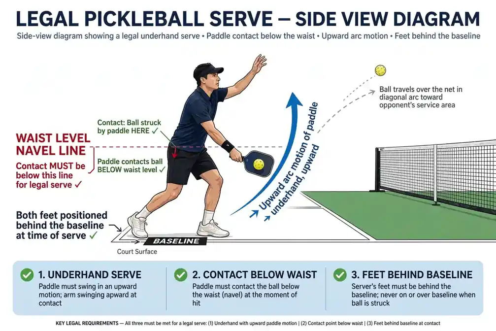Pickleball Rules for Beginners - illustration 2