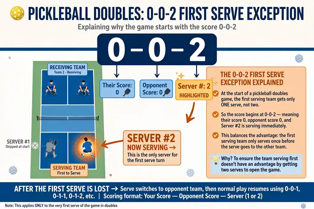 Pickleball Singles vs Doubles Rules: What's Different - illustration 1